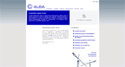 Desktop Screenshot of albacostruzioni.net